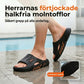 Halkfria molnslides med tjock sula för herrar