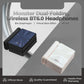 🎧 50 % RABATT NU! Trådlösa hörlurar med brusreducering – 145 timmars speltid, Bluetooth 6.0 och IPX5-certifiering för sport 🚀✨
