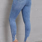 Skinny Stretch Ripped Jeans för kvinnor