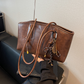 👜 Y2K Retro Style PU-Läder Axelväska – Trendig Design, Perfekt för Vardagsbruk & En Oumbärlig Accessoar 📸