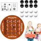 ♟️🌀Logic Chess Track Game Set, perfekt för 2-4 spelare, erbjuder underhållning för hela familjen under spelkvällen✨💫