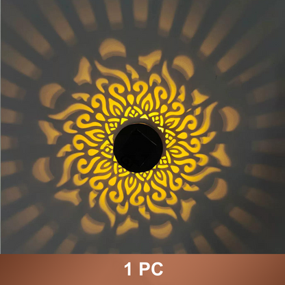 ☀️2026 NYHETER - 60% RABATT☀️Soldriven Mandala-projektorlampa