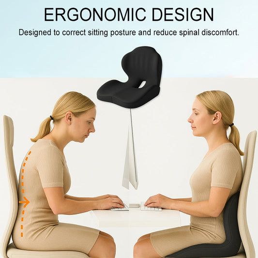 🪑 60% RABATT! 💺 Ergonomisches Sitzkissen 2026 – Perfekte Lordosenstütze, Memory-Schaum & Ideal für Büro & Auto 🧘‍♂️