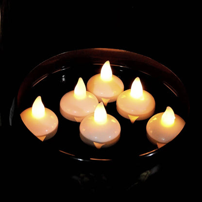 🌹Låt romantiken ta vid!!🌹Flytande LED-ljus