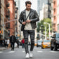 Herrens Slim Fit Destroyed Jeans