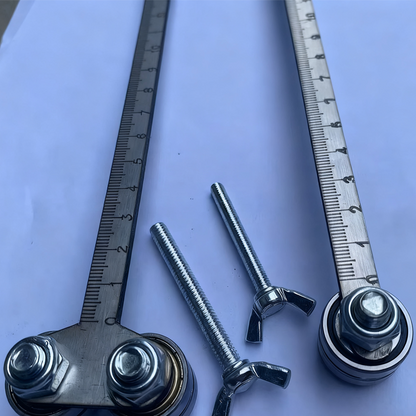 📏 50% RABATT! 🔪 Styrlinjal i Rostfritt Stål för Cirkelsåg – Präcisionsskärning, Slitstark & Perfekt För Träbearbetning 🛠️