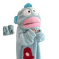 Elegans behöver inga ord 🐟Mjuk pyjamas i korallfleece med figurer🧸