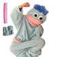 Elegans behöver inga ord 🐟Mjuk pyjamas i korallfleece med figurer🧸