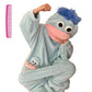 Elegans behöver inga ord 🐟Mjuk pyjamas i korallfleece med figurer🧸