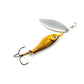 Metallisk spinnerbait till fiske