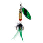 Metallisk spinnerbait till fiske