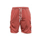 Herrarnas Casual Set med Kortärmat T-Shirt och Shorts