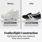 👟 60% RABATT! 🔥 Retro vågrandiga sneakers för dam – PU-läder, flexibel gummisula & bekväm passform 👟✨