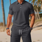 🔥50% RABATT NU! 🔥 Sommarset för män bestående av en polotröja och shorts
