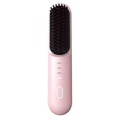 ✨ 【Limiterad 50 % rabatt 】-💇Sladdlös keramisk hårborste med plattångsfunktion – resultat i salongklass var du än befinner dig! ✨