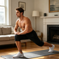 🩳 50% RABATT NU! 🏃 Herr Snabbtorkande Sport Capri Byxor – Stretchiga & Andningsbara med Säkra Dragkedjefickor – Elastisk Midja & Mångsidig Passform 🧘‍♂️