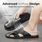 Men's Closed-Toe Artificial Leather Slippers