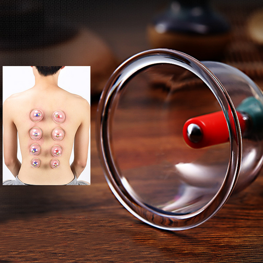 🔥🎁Nyhet 50 % RABATT🔥⏰Set för vakuumkoppbehandling – extra tjock, med sugpump, transparent🩺