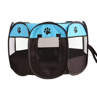 🐾 50 % RABATT NU! 🏕️ Hopfällbar hundhage – lätt att bära, packa och förvara, idealisk för utflykter, stranden & inomhus, trygg lekplats för din fyrbenta vän 🐕🏡