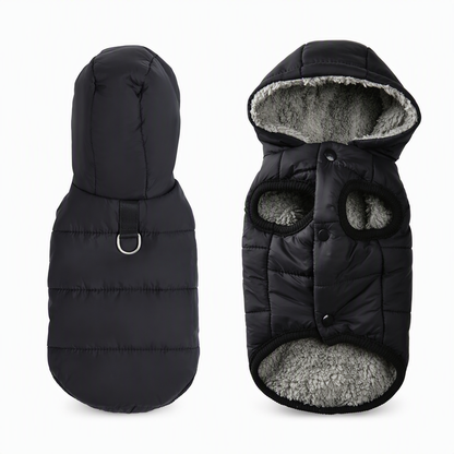 🧥 50% RABATT⏰Förtjockad huvväst, håller husdjur varma på kalla dagar🐶