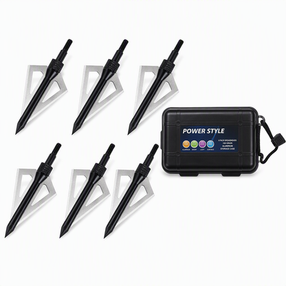 ⏳🔥TIDSBEGRÄNSAD 50% RABATT! ⏰6/12 Delar Smaragd Pilbåge Pilset med Förvaringslåda – Passar Recurve och Compound Pilbågar 🏹